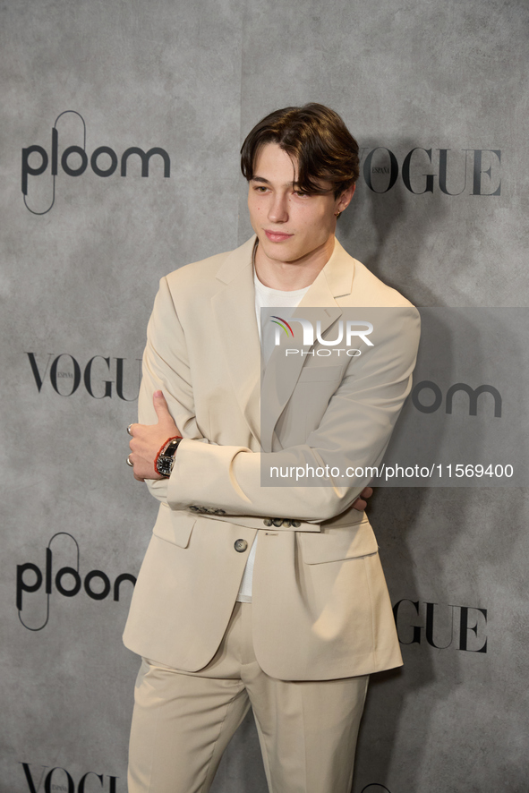 A photocall for Vogue Fashion's Night Out 2024 takes place in Madrid, Spain, on September 13, 2024. 