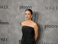 Ines Lorenzo attends the photocall for Vogue Fashion's Night Out 2024 in Madrid, Spain, on September 13, 2024. (