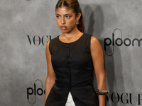 Africa Adalia attends the photocall for Vogue Fashion's Night Out 2024 in Madrid, Spain, on September 13, 2024. (