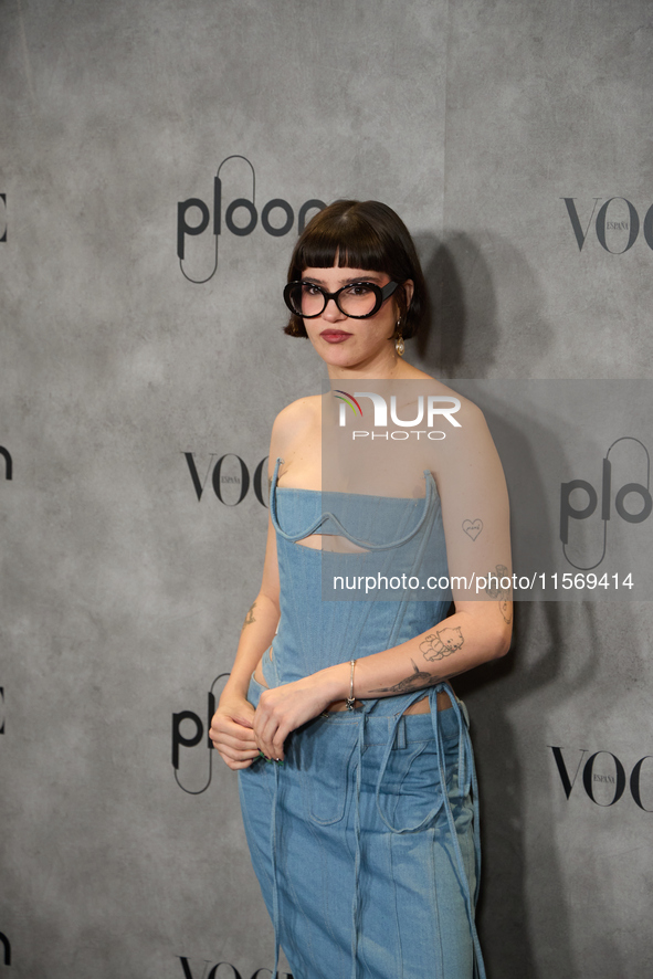 Yai Hidalgo attends a photocall for Vogue Fashion's Night Out 2024 in Madrid, Spain, on September 13, 2024. 