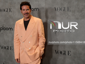 Miguel Carrizo attends the photocall for Vogue Fashion's Night Out 2024 in Madrid, Spain, on September 13, 2024. (