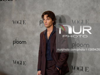 Alex Sanchez de Mora attends a photocall for Vogue Fashion's Night Out 2024 in Madrid, Spain, on September 13, 2024. (