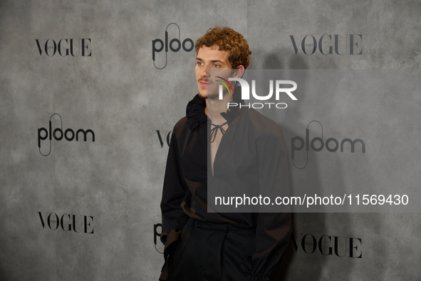 Hugo Photocall at Vogue Fashion's Night Out 2024 in Madrid, Spain, on September 13, 2024 