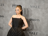 Chancha Huang attends a photocall for Vogue Fashion's Night Out 2024 in Madrid, Spain, on September 13, 2024. (