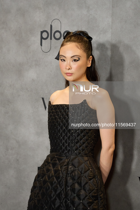 Chancha Huang attends a photocall for Vogue Fashion's Night Out 2024 in Madrid, Spain, on September 13, 2024. 