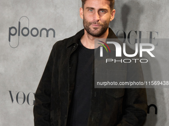 Fernando Guallar attends the photocall for Vogue Fashion's Night Out 2024 in Madrid, Spain, on September 13, 2024. (