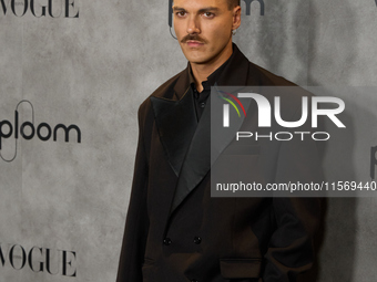 Alberto Jimenez attends the photocall for Vogue Fashion's Night Out 2024 in Madrid, Spain, on September 13, 2024. (