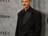 Alberto Jimenez attends the photocall for Vogue Fashion's Night Out 2024 in Madrid, Spain, on September 13, 2024. (