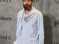 Mosises Nieto attends the photocall for Vogue Fashion's Night Out 2024 in Madrid, Spain, on September 13, 2024. (