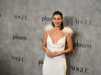 A photocall for Vogue Fashion's Night Out 2024 takes place in Madrid, Spain, on September 13, 2024. (