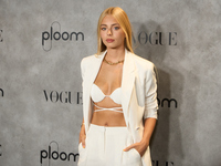 Mishel Gerzig attends a photocall for Vogue Fashion's Night Out 2024 in Madrid, Spain, on September 13, 2024. (