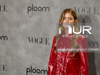 Ariana attends a photocall for Vogue Fashion's Night Out 2024 in Madrid, Spain, on September 13, 2024. (