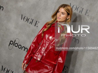 Ariana attends a photocall for Vogue Fashion's Night Out 2024 in Madrid, Spain, on September 13, 2024. (