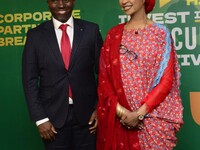 L-R: Managing Director/CEO of 9mobile Nigeria, Obafemi Banigbe, and Minister for Art, Culture, and Creative Economy, Barr. Hannatu Musa Musa...