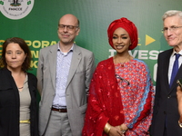 L-R: Director, Goethe-Institut Nigeria, Dr. Nadine Siegert; Consul General, Consulate General of the Kingdom of the Netherlands, Michel L.H....