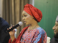 Minister of Art, Culture, and Creative Economy, Hannatu Musa Musawa, speaks during the Ministry of Art, Culture, and Creative Economy's ''Co...