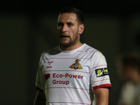 Billy Sharp of Doncaster Rovers during the Sky Bet League 2 match between Harrogate Town and Doncaster Rovers at Wetherby Road in Harrogate,...