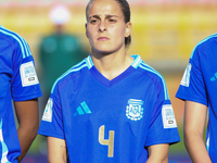 Juana Cangaro of Argentina during the FIFA U-20 Women's World Cup 2024 match between Germany and Argentina at the Techo stadium in Bogota, C...