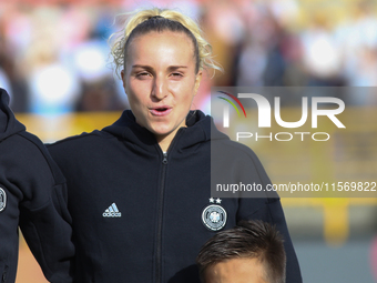 Jella Veit of Germany during the FIFA U-20 Women's World Cup 2024 match between Germany and Argentina at the Techo stadium in Bogota, Colomb...