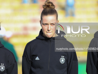 Rebecca Adamczyk of Germany during the FIFA U-20 Women's World Cup 2024 match between Germany and Argentina at the Techo stadium in Bogota,...