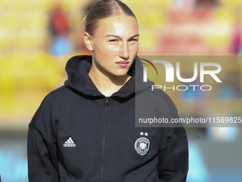 Sophie Nachtigall of Germany during the FIFA U-20 Women's World Cup 2024 match between Germany and Argentina at the Techo Stadium in Bogota,...