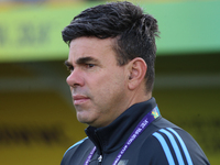 Christian Meloni, coach of the Argentina national team, during the FIFA U-20 Women's World Cup 2024 match between Germany and Argentina at t...