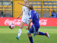 Vanessa Diehm of Germany controls the ball during the FIFA U-20 Women's World Cup 2024 match between Germany and Argentina at the Techo stad...