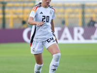 Laura Gloning of Germany controls the ball during the FIFA U-20 Women's World Cup 2024 match between Germany and Argentina at the Techo stad...