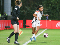 Lisa Baum of Germany controls the ball during the FIFA U-20 Women's World Cup 2024 match between Germany and Argentina at the Techo stadium...