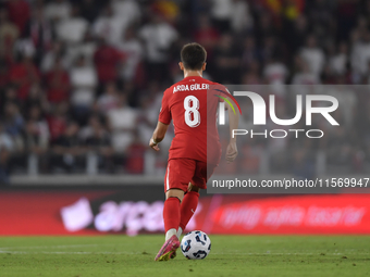 Arda Guler of Turkey   during the UEFA Nations League 2024/25 League B Group B4 match between Turkiye and Iceland at Gürsel Aksel Stadium on...