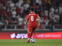 Arda Guler of Turkey   during the UEFA Nations League 2024/25 League B Group B4 match between Turkiye and Iceland at Gürsel Aksel Stadium on...