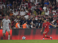 Arda Guler of Turkey   during the UEFA Nations League 2024/25 League B Group B4 match between Turkiye and Iceland at Gürsel Aksel Stadium on...