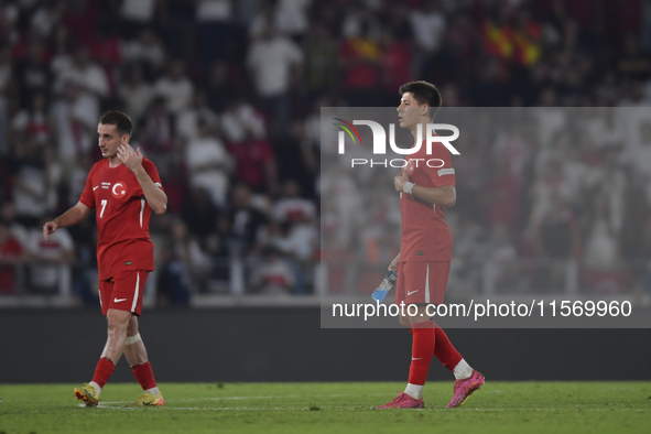 Arda Guler of Turkey   during the UEFA Nations League 2024/25 League B Group B4 match between Turkiye and Iceland at Gürsel Aksel Stadium on...