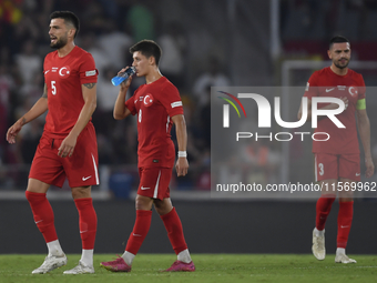 Arda Guler of Turkey   during the UEFA Nations League 2024/25 League B Group B4 match between Turkiye and Iceland at Gürsel Aksel Stadium on...