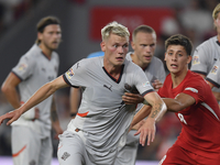 Arda Guler of Turkey   during the UEFA Nations League 2024/25 League B Group B4 match between Turkiye and Iceland at Gürsel Aksel Stadium on...