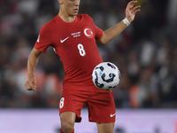 Arda Guler of Turkey   during the UEFA Nations League 2024/25 League B Group B4 match between Turkiye and Iceland at Gürsel Aksel Stadium on...