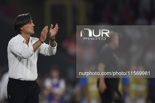 Vincenzo Montella Turkey's coach   during the UEFA Nations League 2024/25 League B Group B4 match between Turkiye and Iceland at Gürsel Akse...