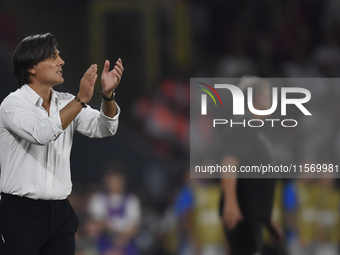 Vincenzo Montella Turkey's coach   during the UEFA Nations League 2024/25 League B Group B4 match between Turkiye and Iceland at Gürsel Akse...