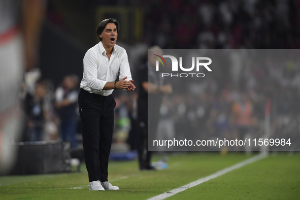 Vincenzo Montella Turkey's coach   during the UEFA Nations League 2024/25 League B Group B4 match between Turkiye and Iceland at Gürsel Akse...