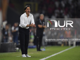 Vincenzo Montella Turkey's coach   during the UEFA Nations League 2024/25 League B Group B4 match between Turkiye and Iceland at Gürsel Akse...