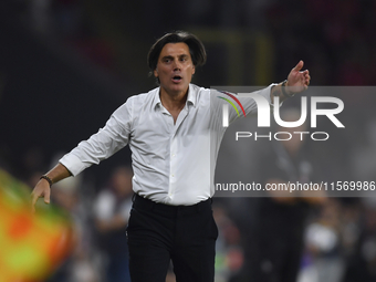 Vincenzo Montella Turkey's coach   during the UEFA Nations League 2024/25 League B Group B4 match between Turkiye and Iceland at Gürsel Akse...