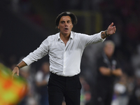 Vincenzo Montella Turkey's coach   during the UEFA Nations League 2024/25 League B Group B4 match between Turkiye and Iceland at Gürsel Akse...