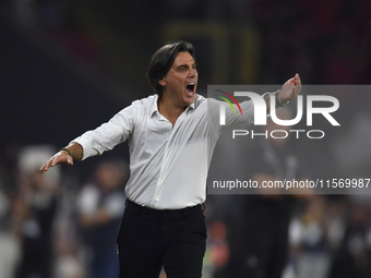 Vincenzo Montella Turkey's coach   during the UEFA Nations League 2024/25 League B Group B4 match between Turkiye and Iceland at Gürsel Akse...