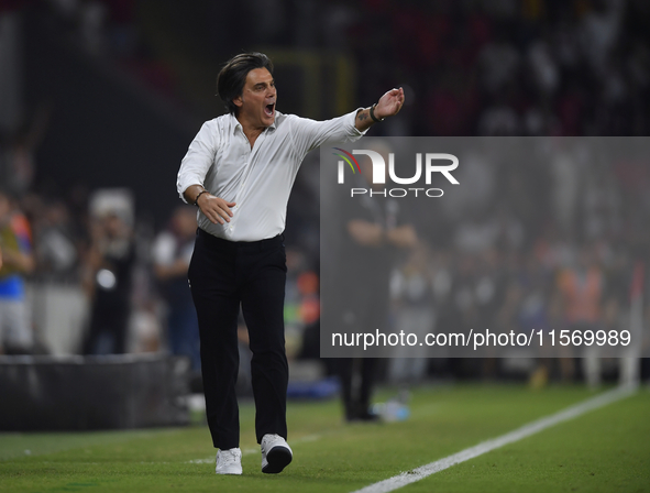 Vincenzo Montella Turkey's coach   during the UEFA Nations League 2024/25 League B Group B4 match between Turkiye and Iceland at Gürsel Akse...