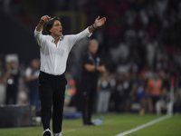 Vincenzo Montella Turkey's coach   during the UEFA Nations League 2024/25 League B Group B4 match between Turkiye and Iceland at Gürsel Akse...