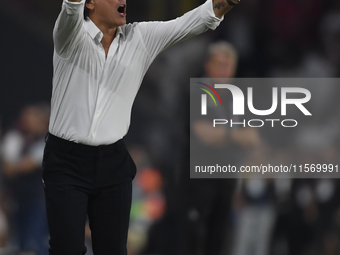 Vincenzo Montella Turkey's coach   during the UEFA Nations League 2024/25 League B Group B4 match between Turkiye and Iceland at Gürsel Akse...