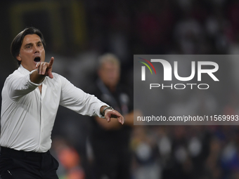 Vincenzo Montella Turkey's coach   during the UEFA Nations League 2024/25 League B Group B4 match between Turkiye and Iceland at Gürsel Akse...