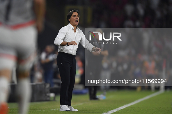 Vincenzo Montella Turkey's coach   during the UEFA Nations League 2024/25 League B Group B4 match between Turkiye and Iceland at Gürsel Akse...