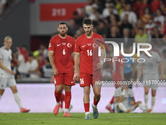 Ismail Yuksek of Turkey  during the UEFA Nations League 2024/25 League B Group B4 match between Turkiye and Iceland at Gürsel Aksel Stadium...