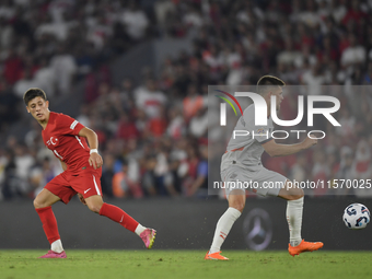 Arda Guler of Turkey   during the UEFA Nations League 2024/25 League B Group B4 match between Turkiye and Iceland at Gürsel Aksel Stadium on...